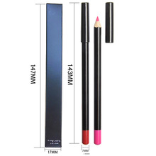 Private Label Lip Liner No Logo Creamy Matt Makeup Waterproof Custom Logo Wholesale Nude Cosmetics Makeup Brown Pencil